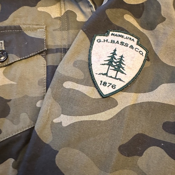 GH Bass & Co Camouflage Lightweight Jacket - Picture 11 of 14